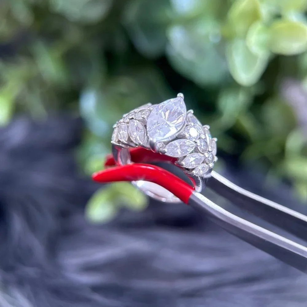 Stunning Marquis Cz‎ Ring